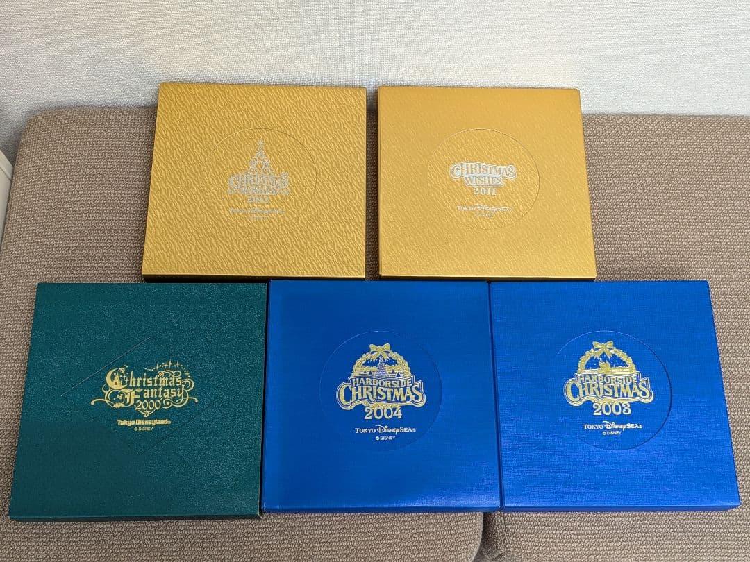 東京ディズニーランド クリスマス　プレート　絵皿　セット
