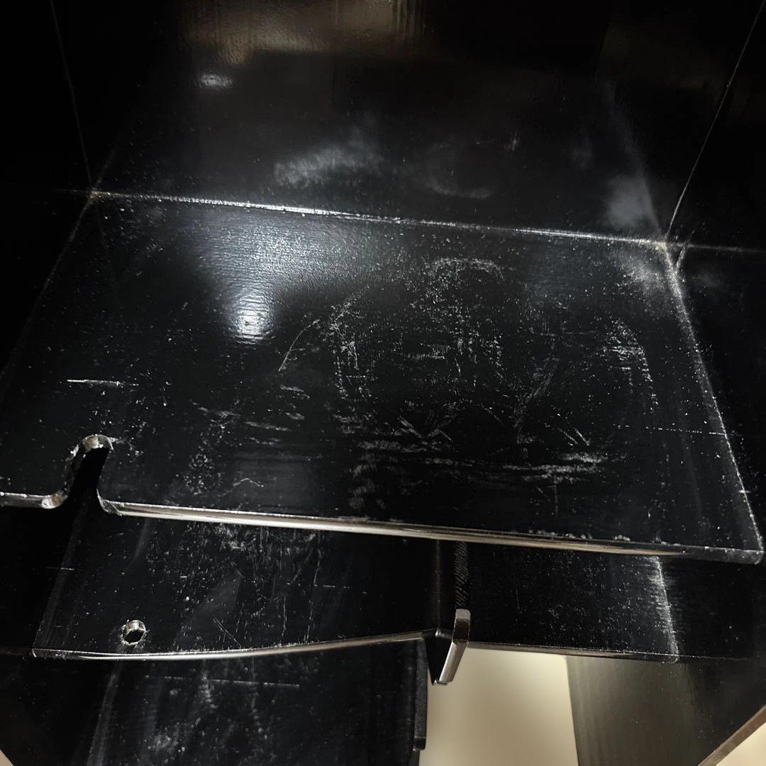 茶道具セット　短冊箱(黒漆塗り) 10点