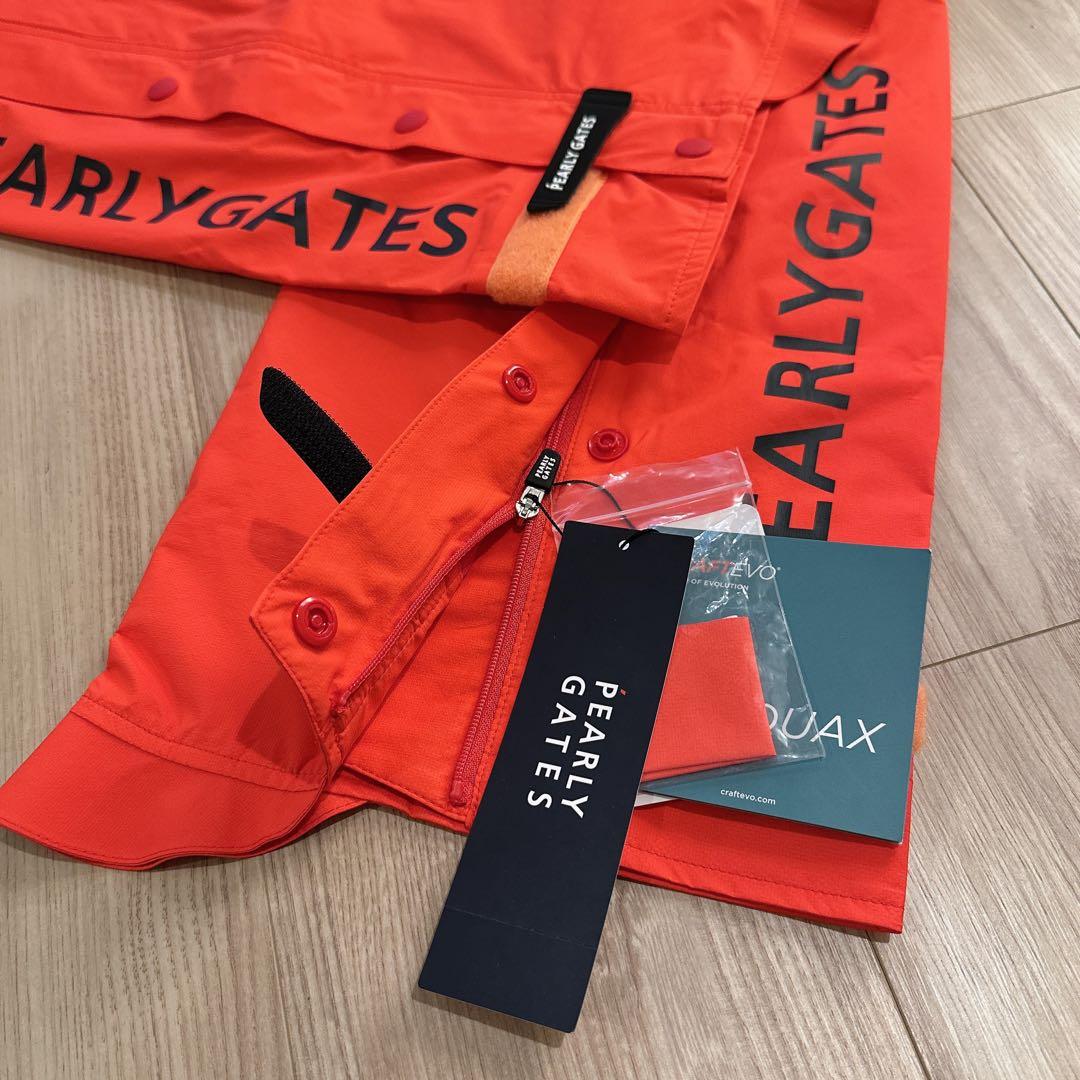 【新品】パーリーゲイツ レインワンピース+レッグカバー セットアップ　サイズ0