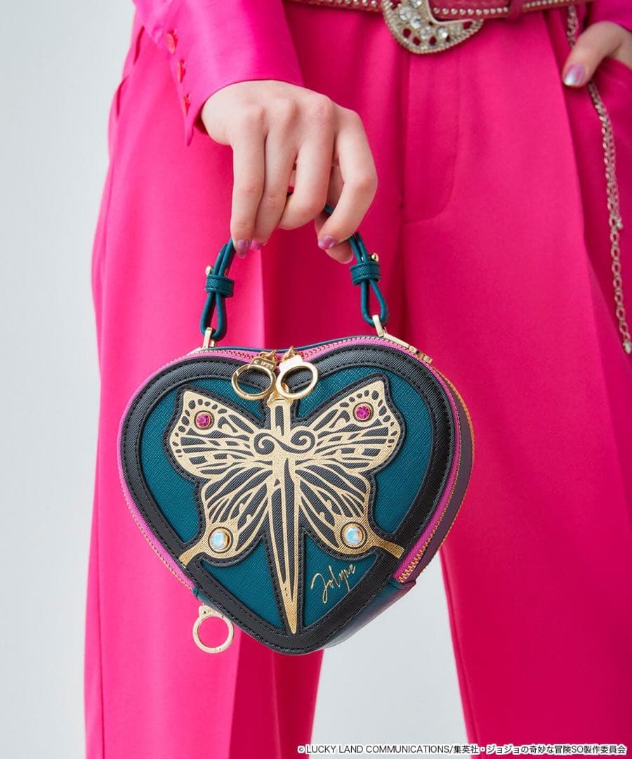 サマンサベガ ジョジョの奇妙な冒険 ハートバッグ ストーンオーシャン JOJO