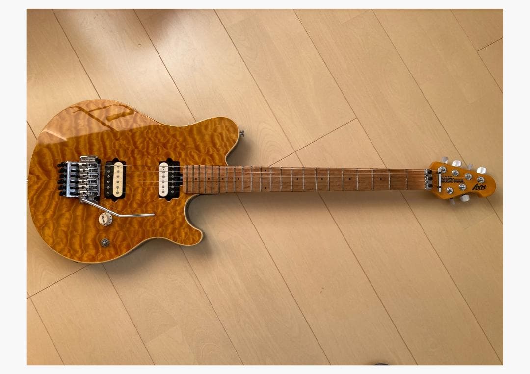 ギター MusicMan Axis USA Custom Made Trans Gold
