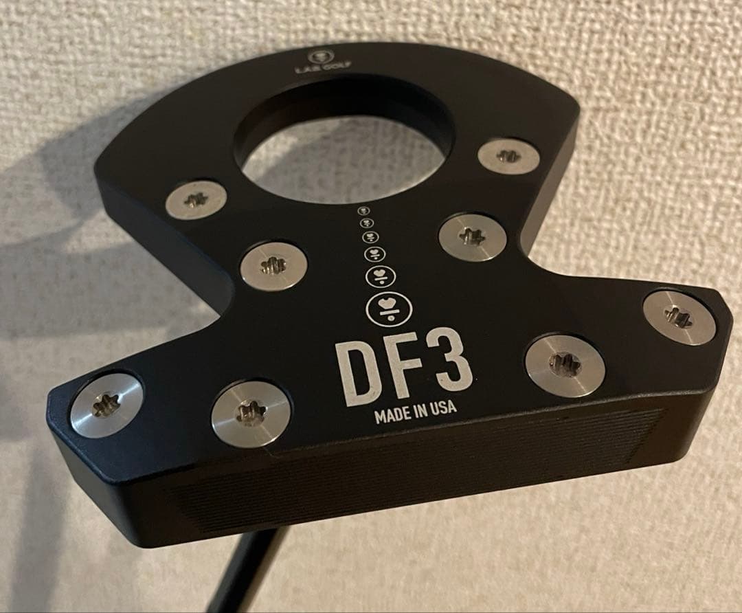 【極美品】L.A.B. GOLF（ラブ・ゴルフ） DF3 パター 保証書付
