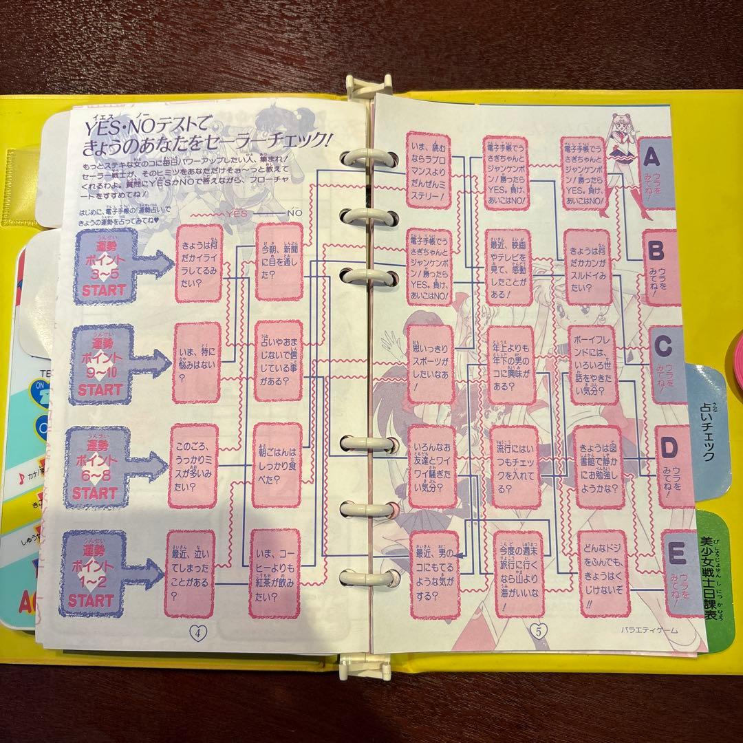 セーラーチェンジ電子手帳 美少女戦士セーラームーンR