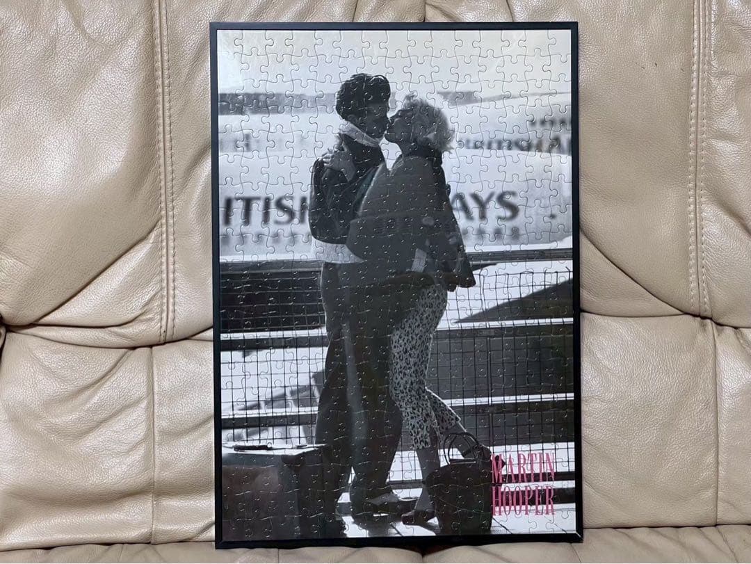 ビンテージ絶盤 ジグソーパズル 昭和レトロ　鏡