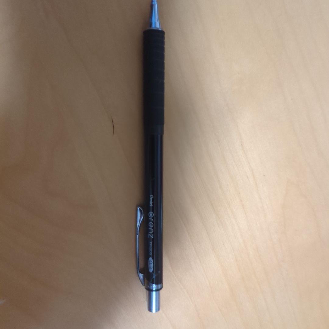 シャープペンシル 0.3mm 黒　オレンズネロ