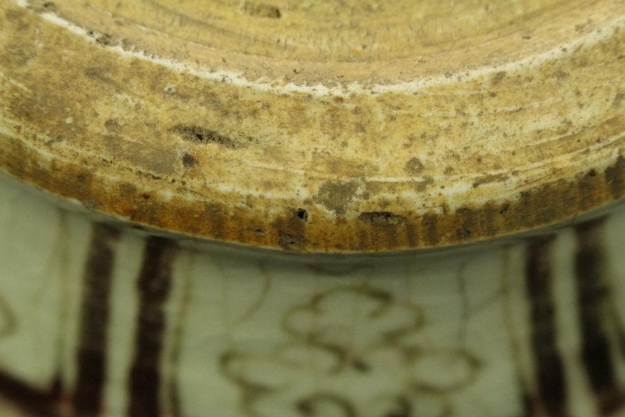 中国美術 釉裏紅 龍紋 瓢形 瓶 高43cm(LC597)