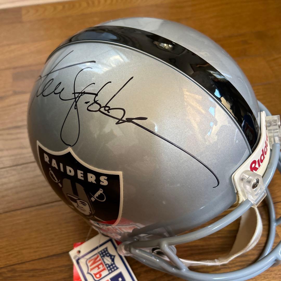 Riddell Raiders ヘルメット サイン入り