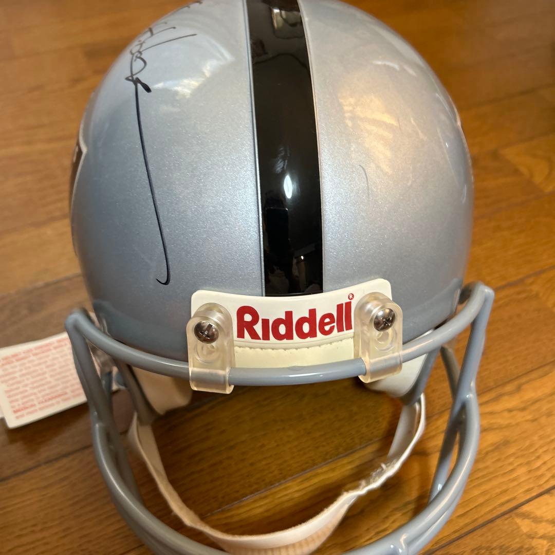 Riddell Raiders ヘルメット サイン入り