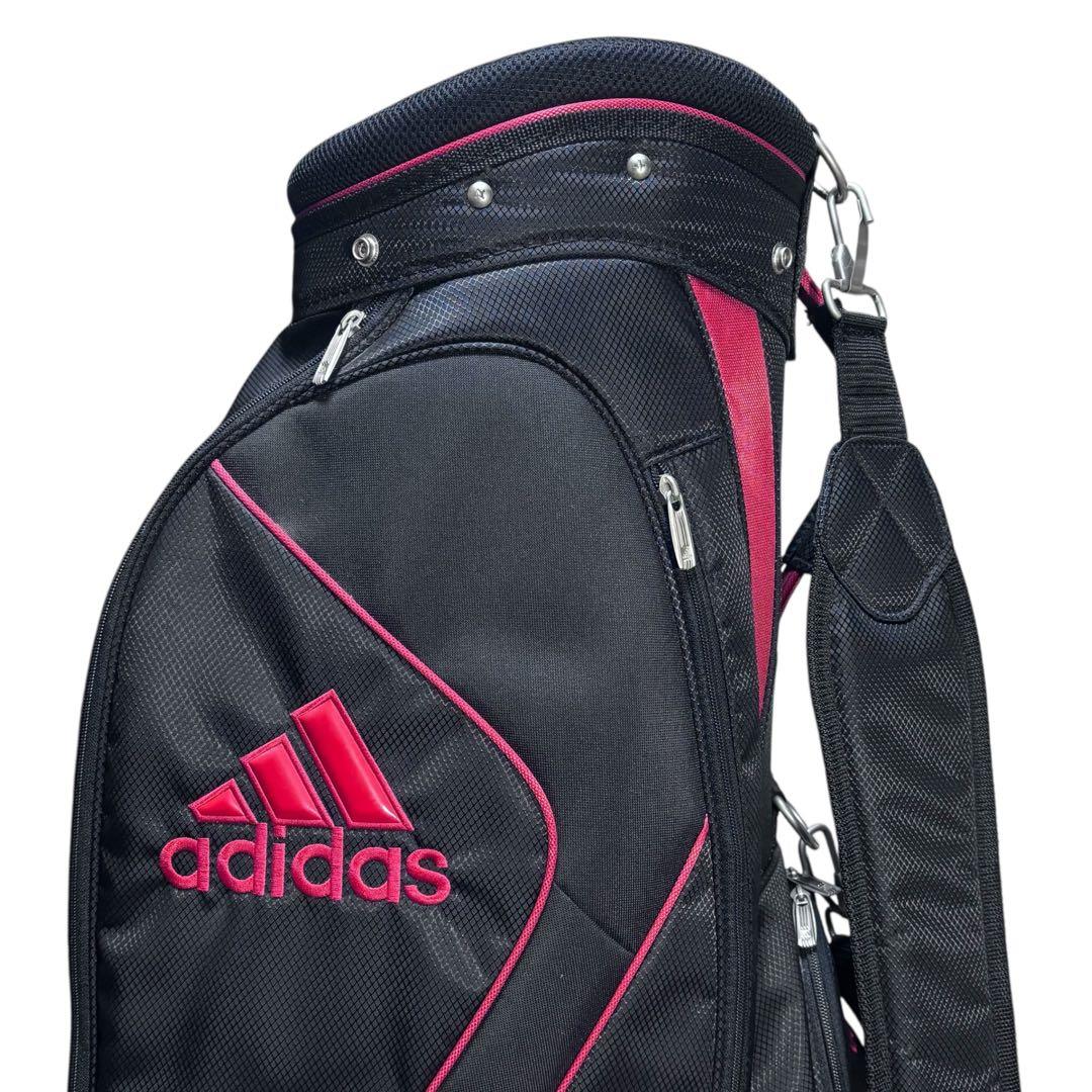 adidas キャディバッグ 軽量モデル 美品 ブラック naonao