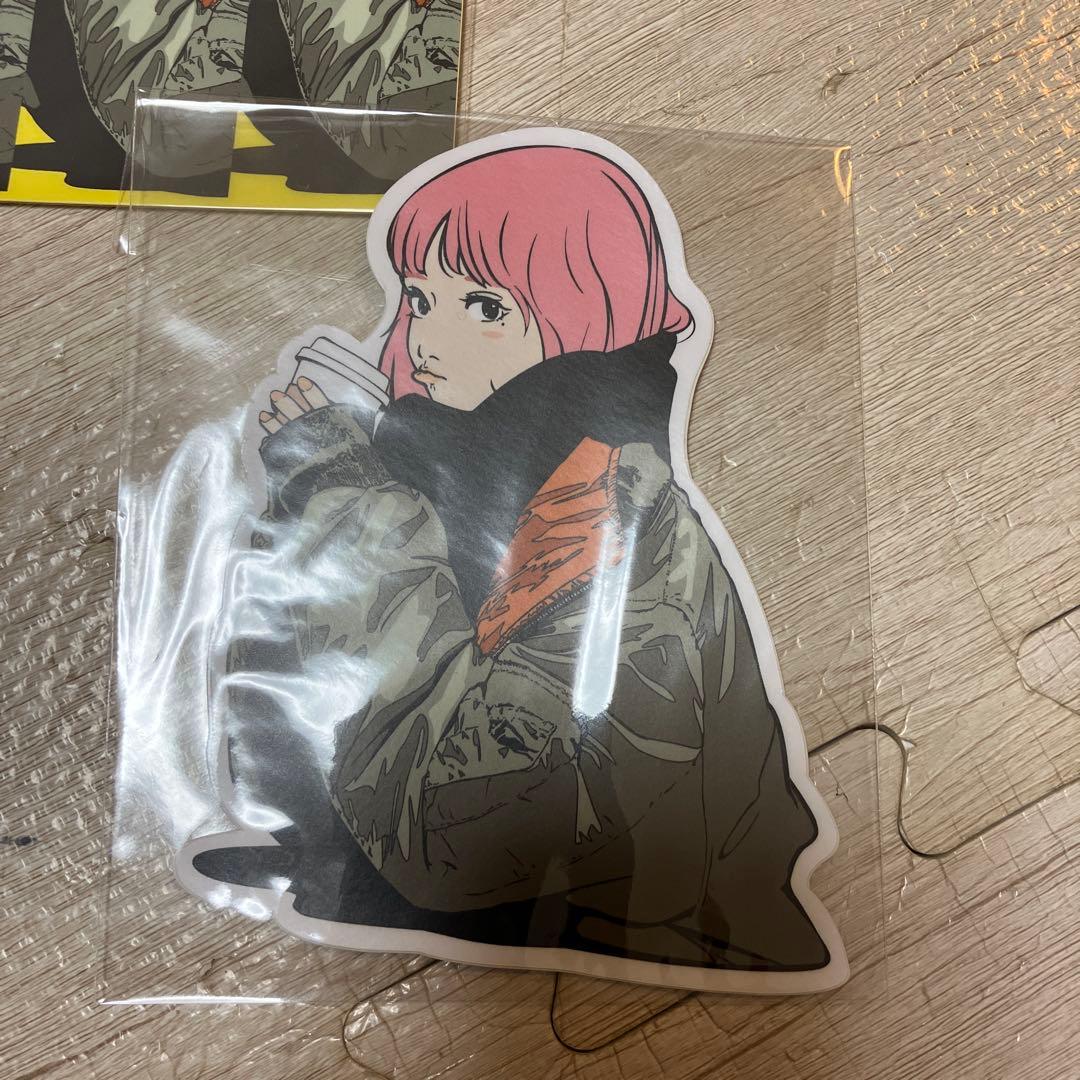 backside works. ステッカー5種セット