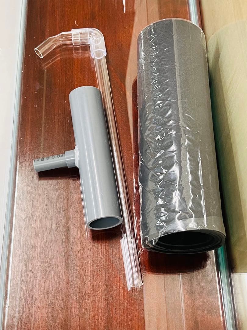 限定1セット一台のみ！　1200ｘ300ｘ300㎜オーバーフロー水槽 セット