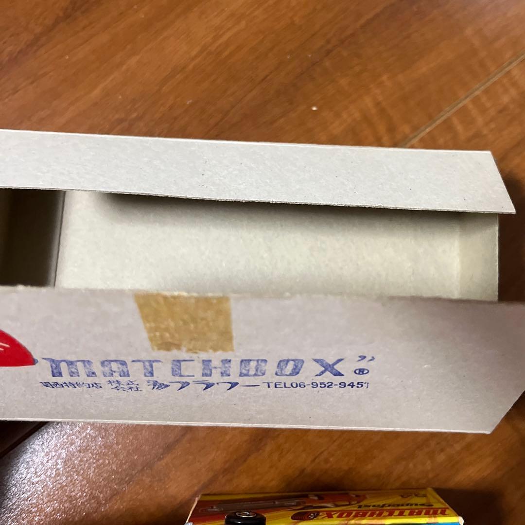 ミニカー マッチボックス match box No.51・54 箱 バッジ