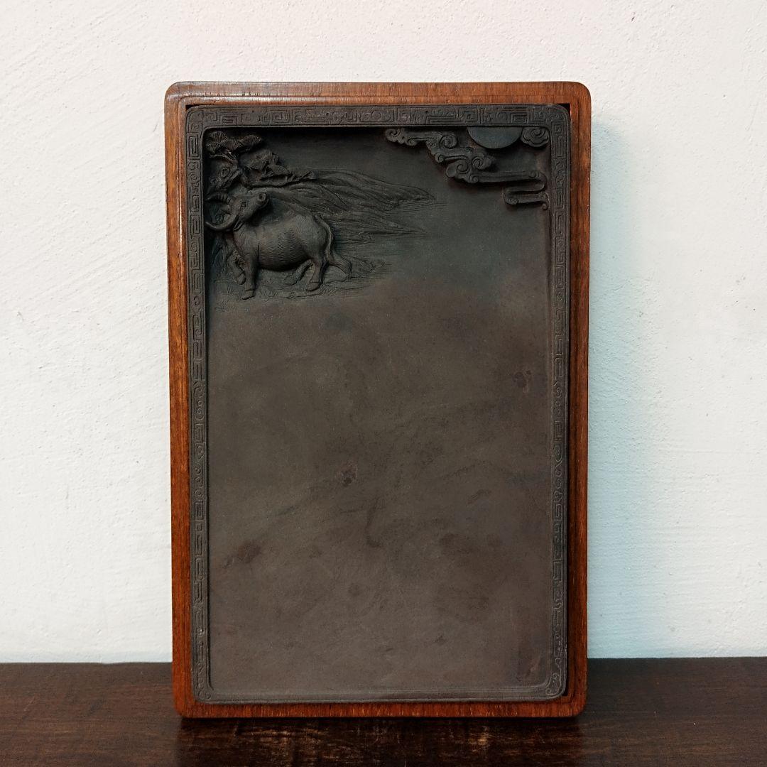 中国 端渓硯 宋坑 硯箱付