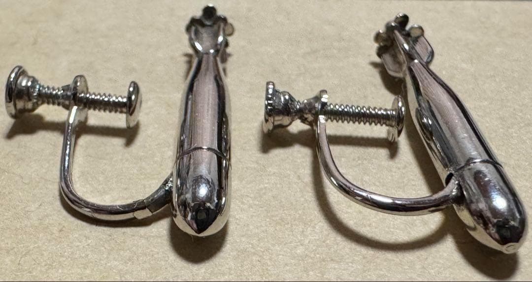 米軍 実物 SWEETHEART JEWELRY 魚雷イヤリング