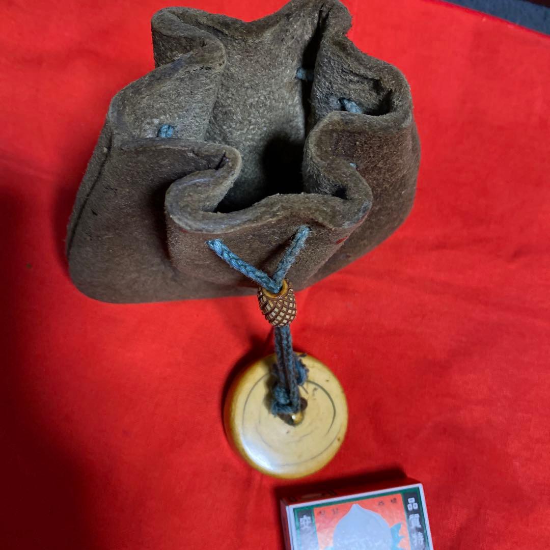 江戸末期の巾着。