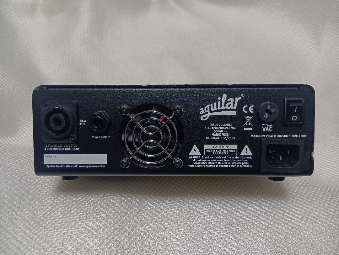 aguilar TONE HAMMER 350 ベース用ヘッドアンプ