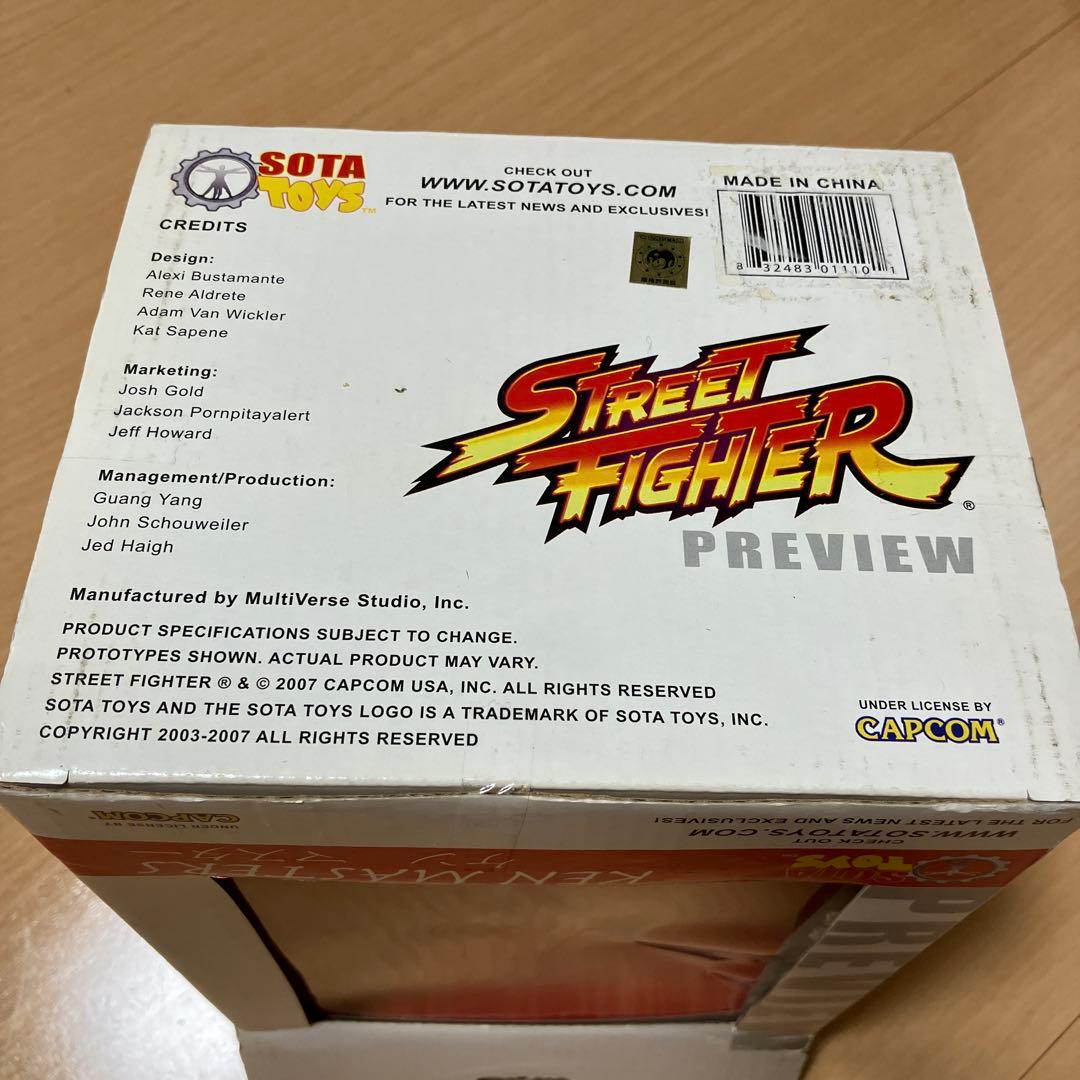 SOTA TOYS ストリートファイター　ケン　アクションフィギュア