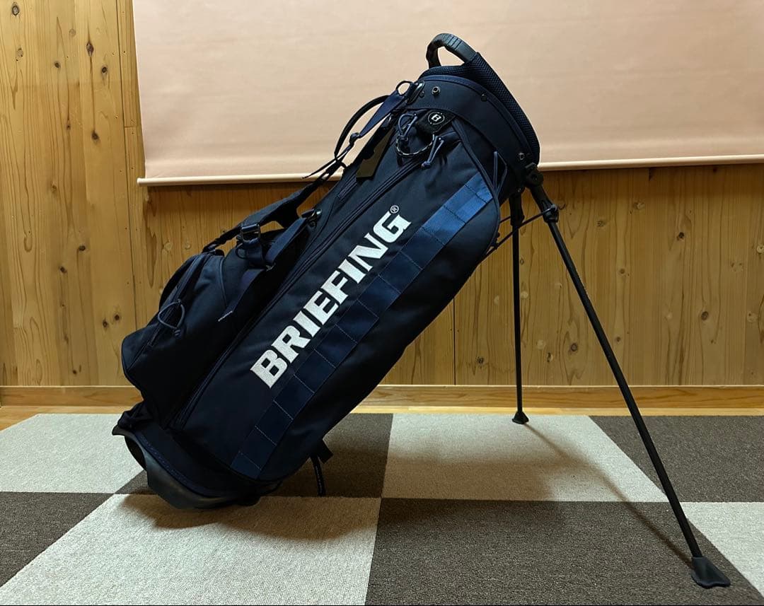 Briefing CR-4 #03キャディバッグ ネイビー