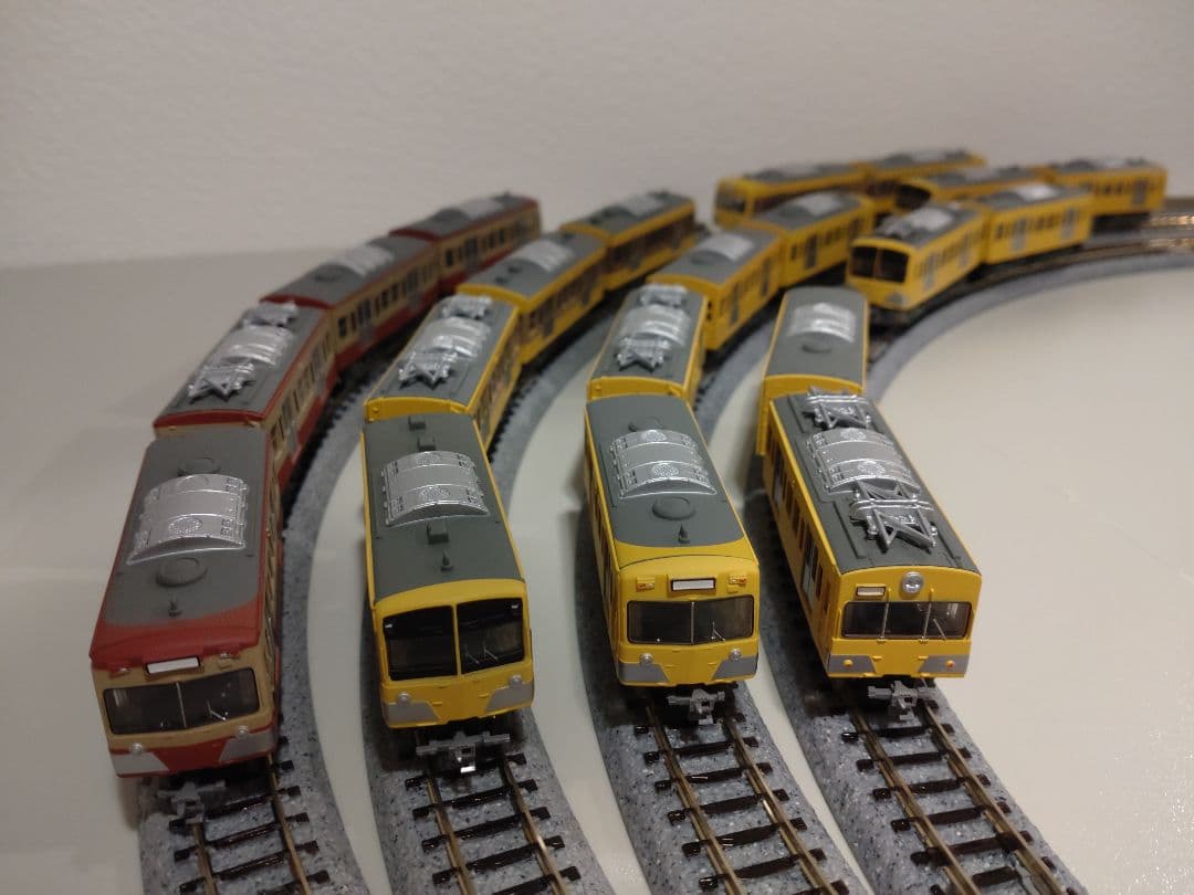 Bトレインショーティー西武鉄道１０１系シリーズ２０両セット：Nゲージ化・動力付き