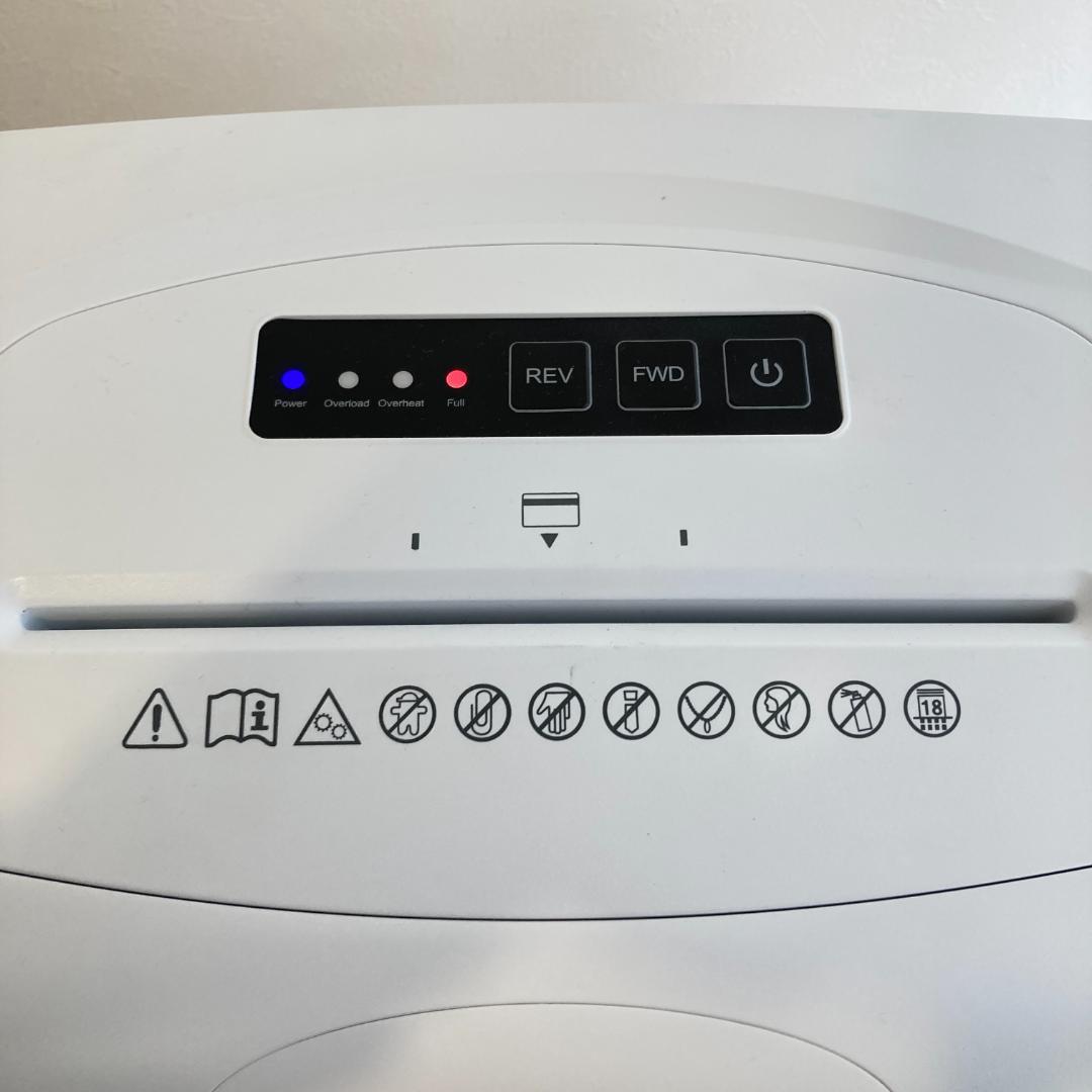 HP電動シュレッダー 業務用 家庭用(20L / 2-5人用) 静音コンパクト