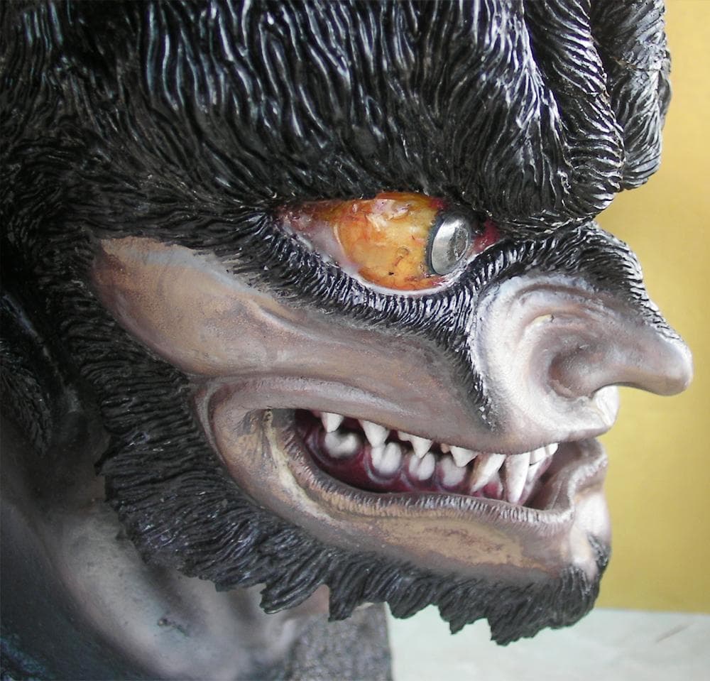 デビルマン　1/1ヘッド　モビーディック　フィギュア　カスタムリペイント　451