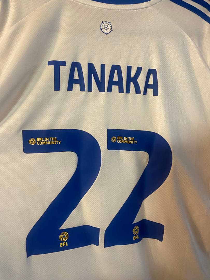 リーズユナイテッド　ネーム　ユニフォーム　3ＸL 新品タグ付き　田中碧