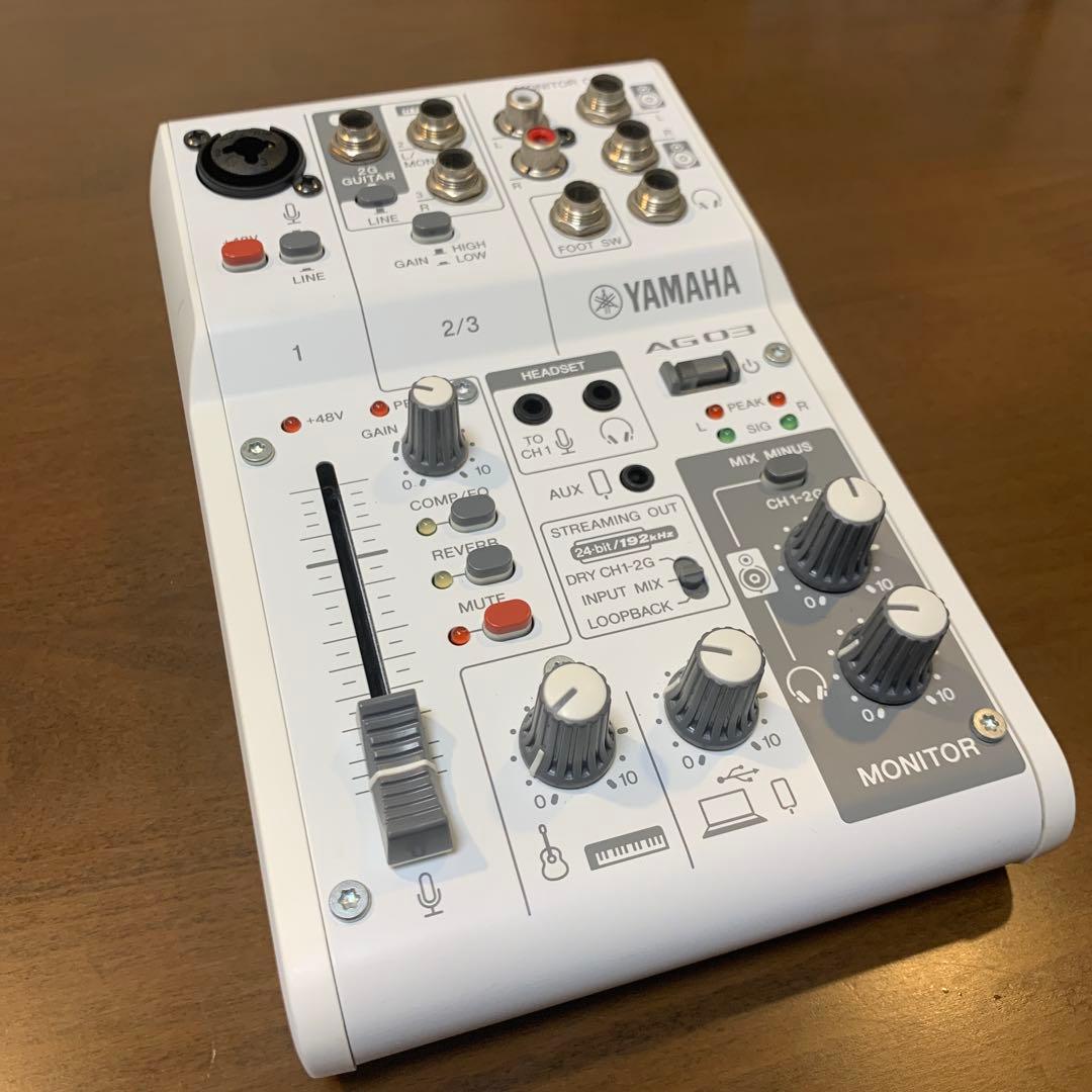 YAMAHA AG03MK2 オーディオインターフェース