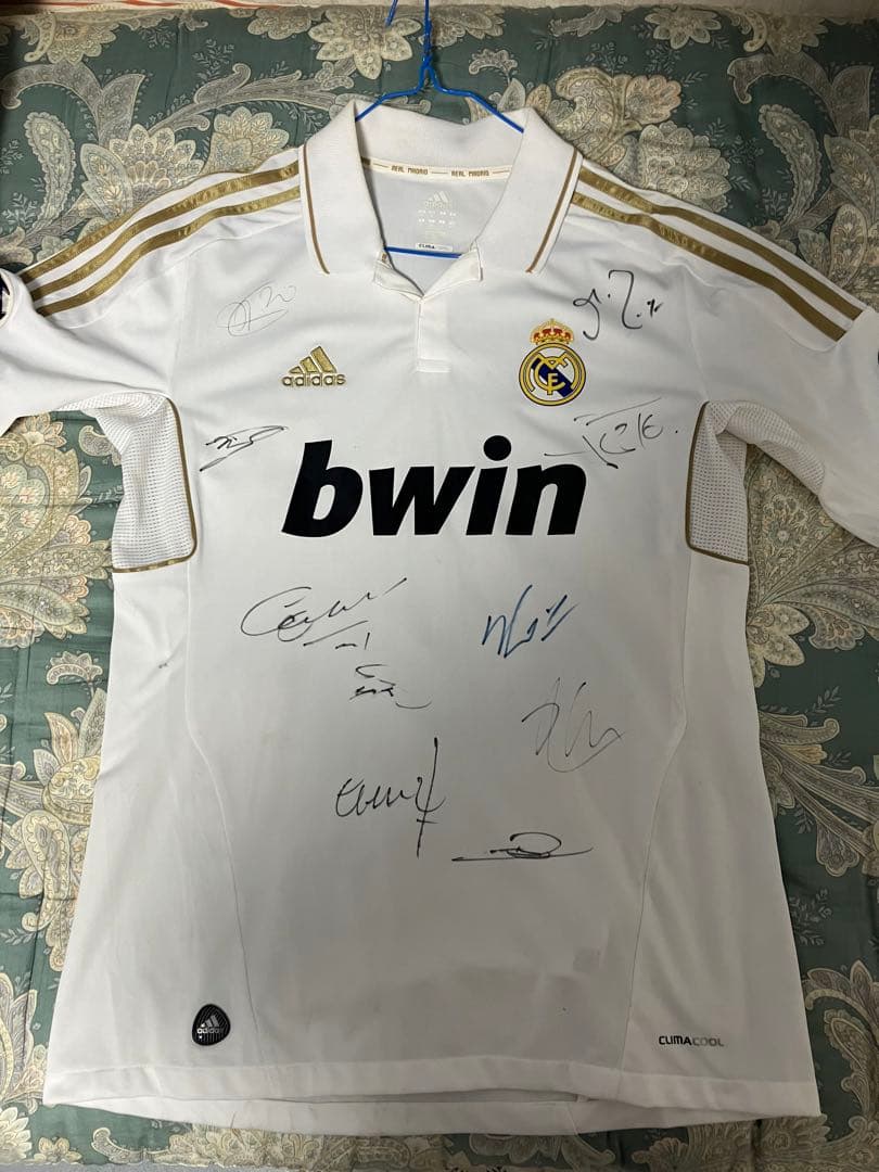 レアル・マドリード サイン入りシャツ