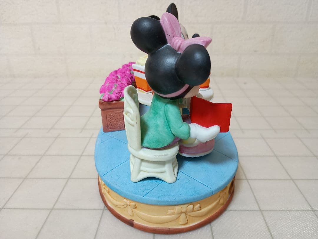 東京ディズニーランド　ミッキー ＆ ミニー　DISNEY LAND　置物　現状品