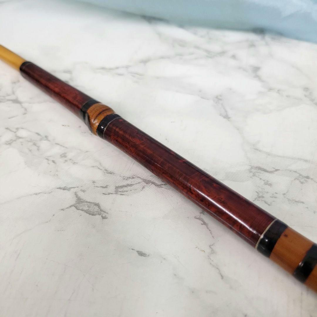 渓流釣り　海釣り　和竿　竹竿　銘々　東甚作　&　幸竹　竿袋１点付き