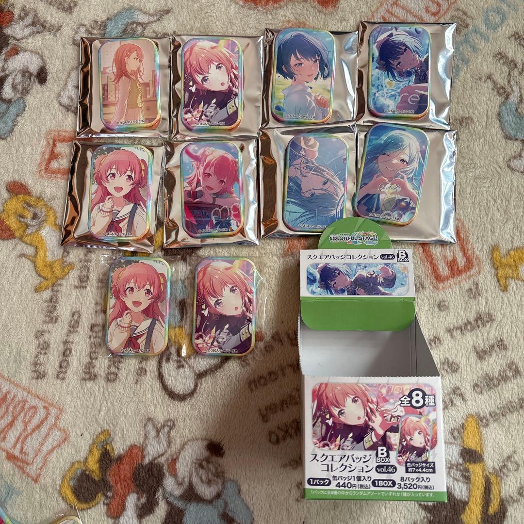 （複数ページあり）プロセカ モモジャン スクエア缶バ まとめ売り