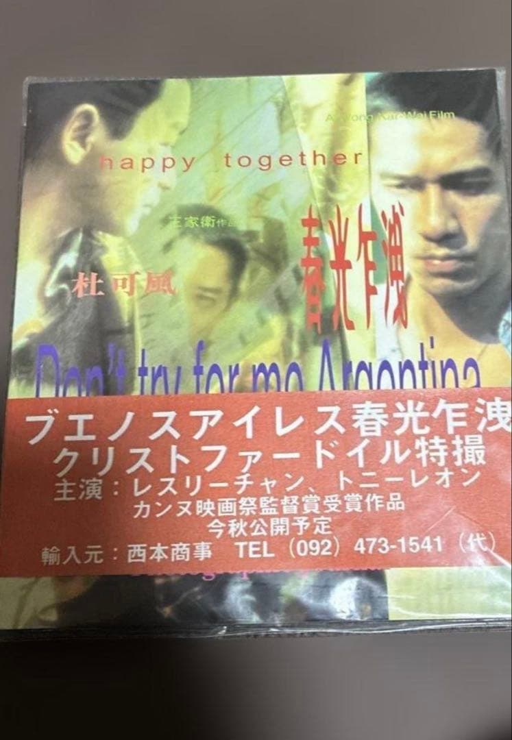 ‼️超希少‼️春光乍洩ブエノスアイレス撮影手記写真集レスリー・チャン/トニー・レオン