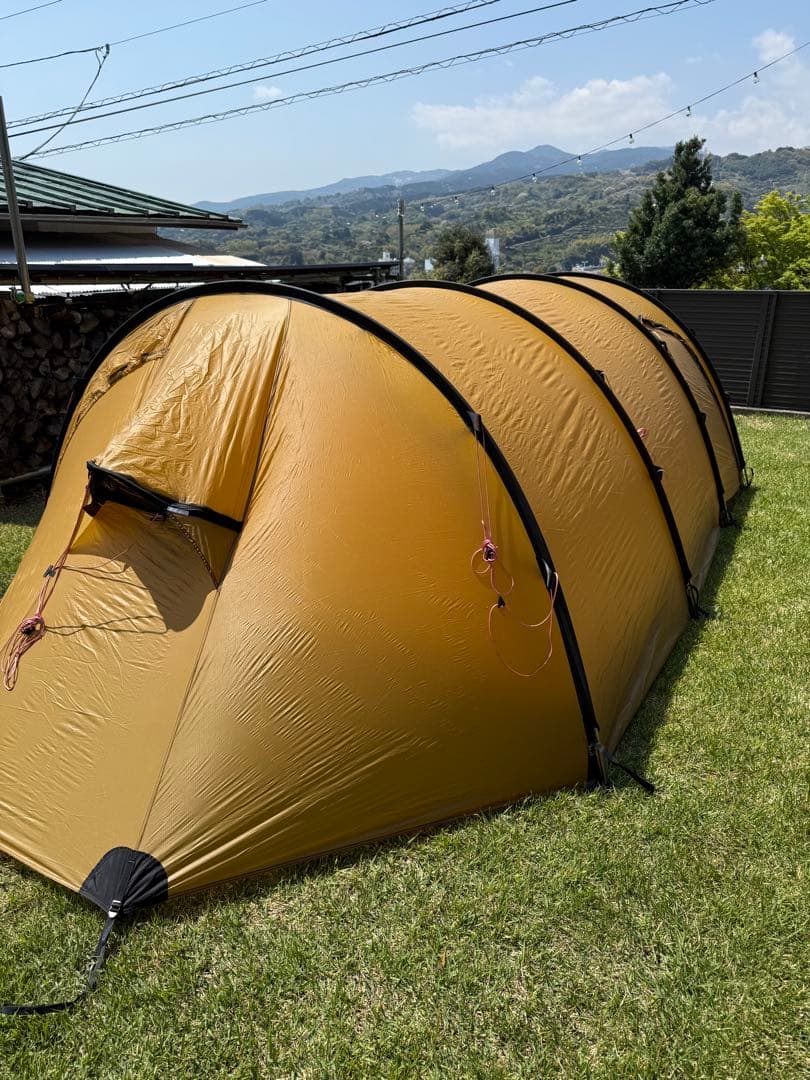 希少ヒルバーグ ケロン4gt 旧サンドカラーhilleberg keron4gt