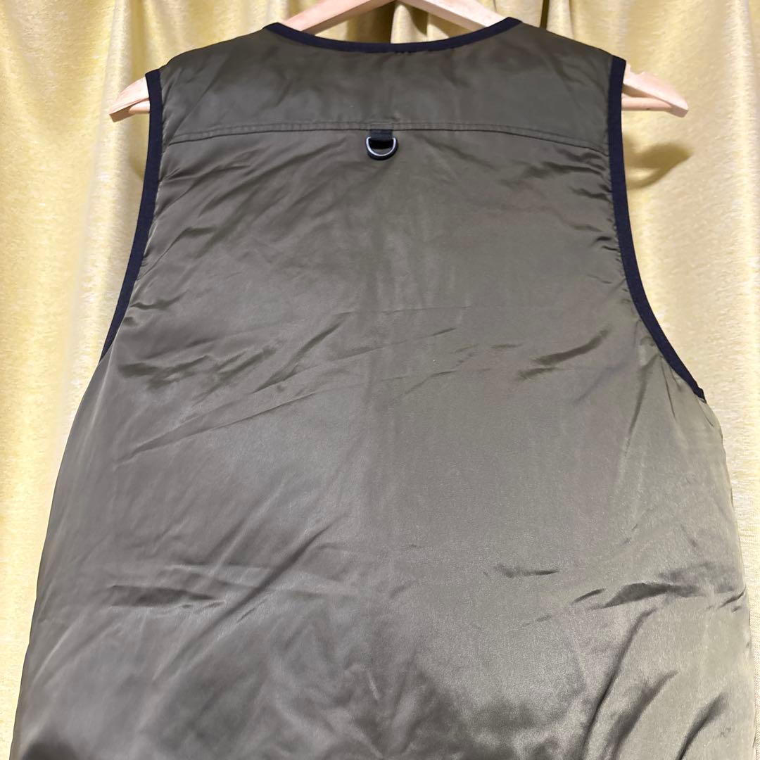 XLARGE フィッシングベスト オリーブ　S