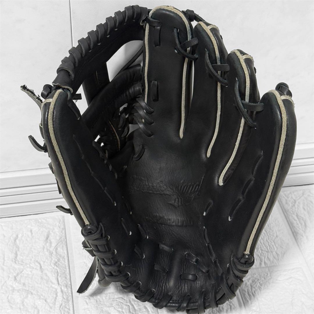 美品 ミズノ 野球 軟式 グローブ professional deerish