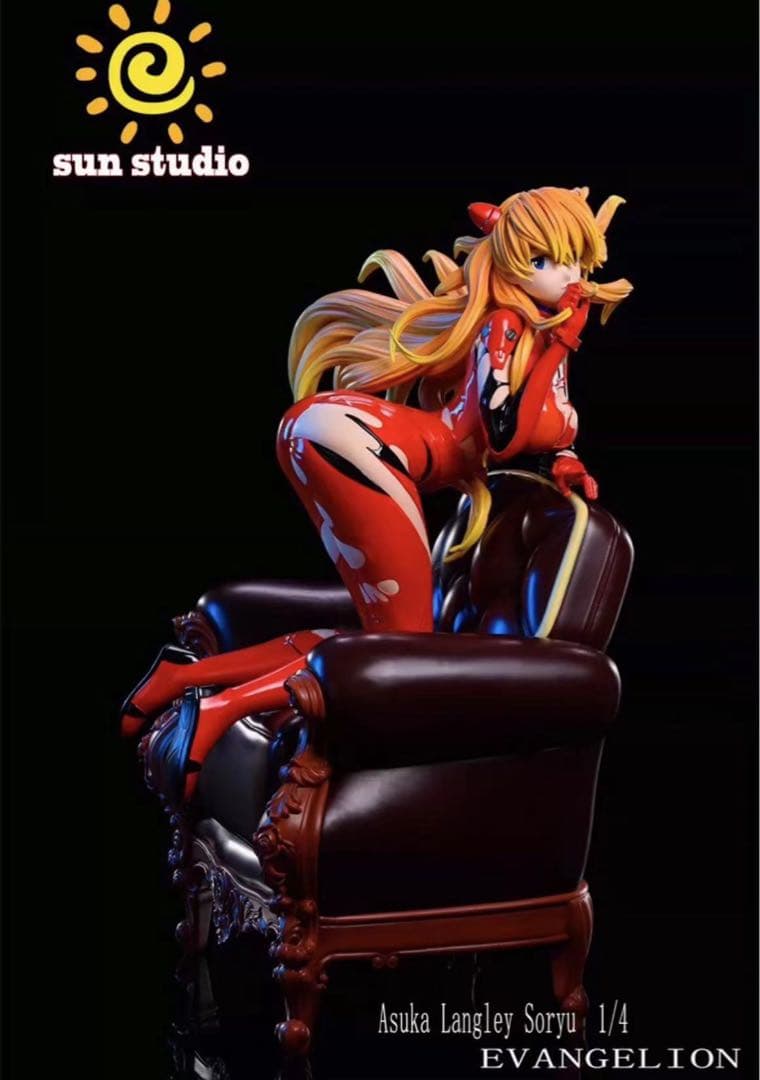 新世紀エヴァンゲリオン アスカ ガレージキット ガレキ スタチュー ①④