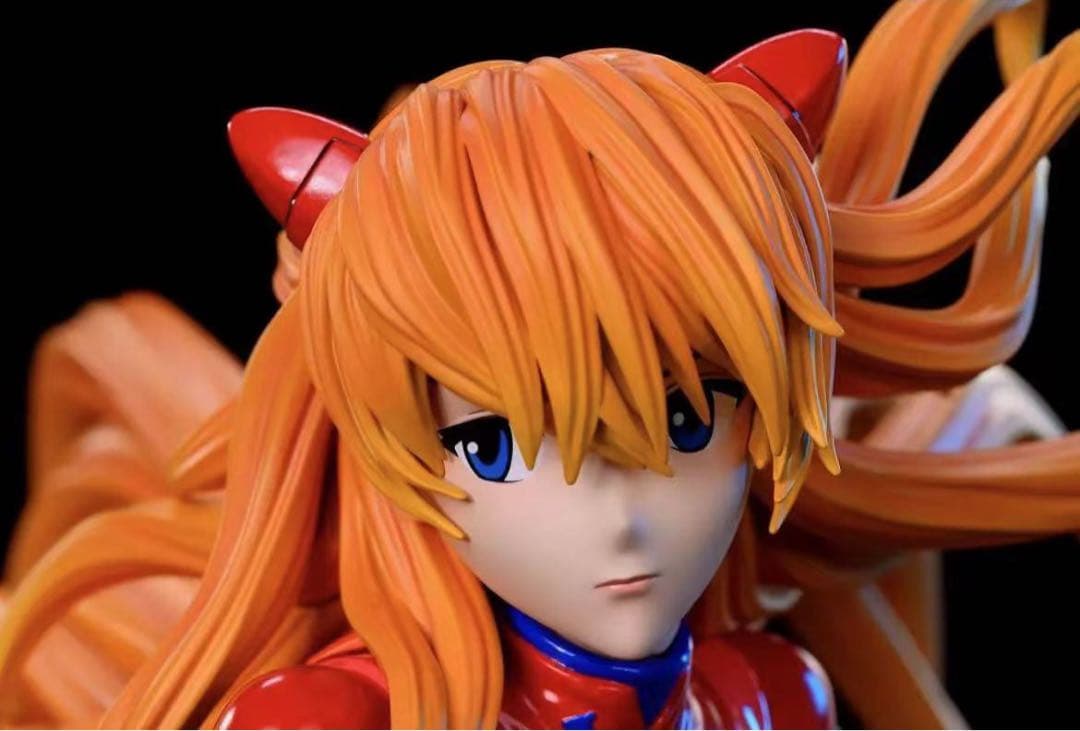 新世紀エヴァンゲリオン アスカ ガレージキット ガレキ スタチュー ①④