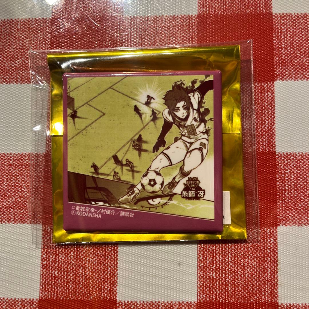 ブルーロック 糸師冴　スクエアカンバッジ