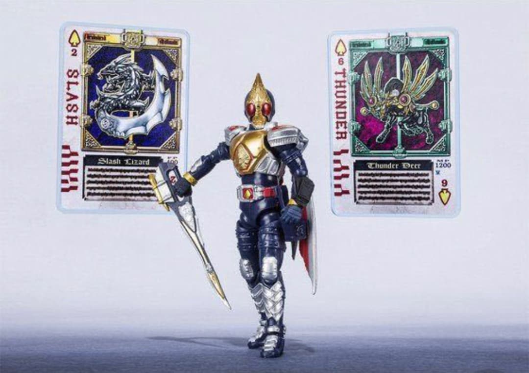 SHODO-X 仮面ライダー剣 ジャックフォームセット【プレミアムバンダイ限定】