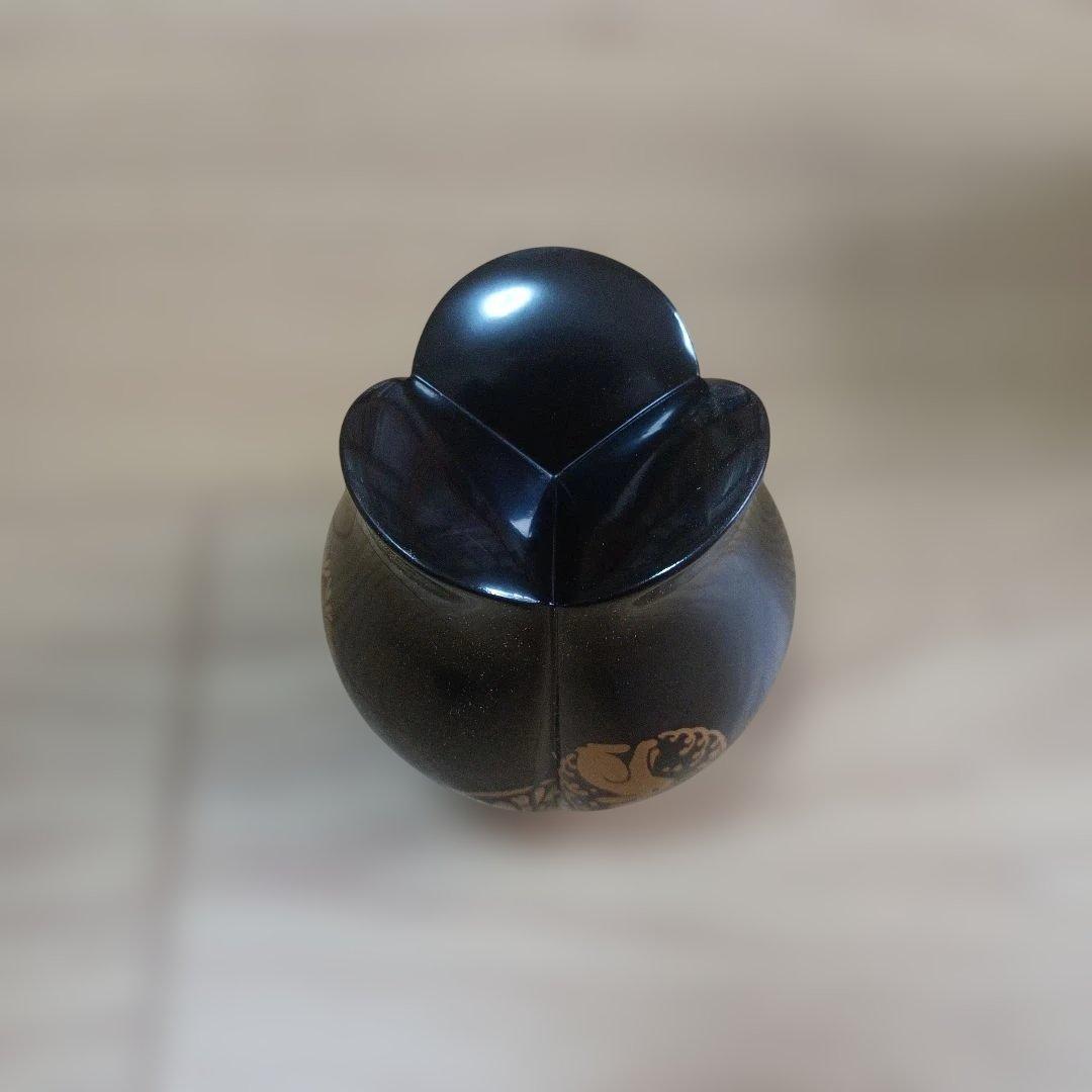 金森春次作 有職文蒔絵盃台 山本春正別家 後見人