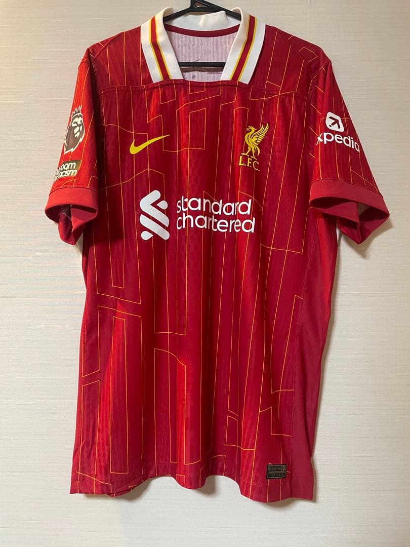 直筆サイン　リバプール　遠藤航　オーセンティックユニフォーム　24-25 ホーム