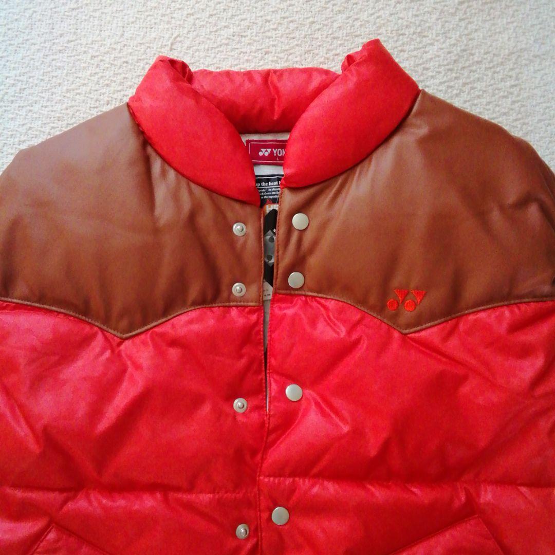 ヨネックスゴルフウェア　石川遼モデル　2012年　ダウンベスト　オレンジカラー