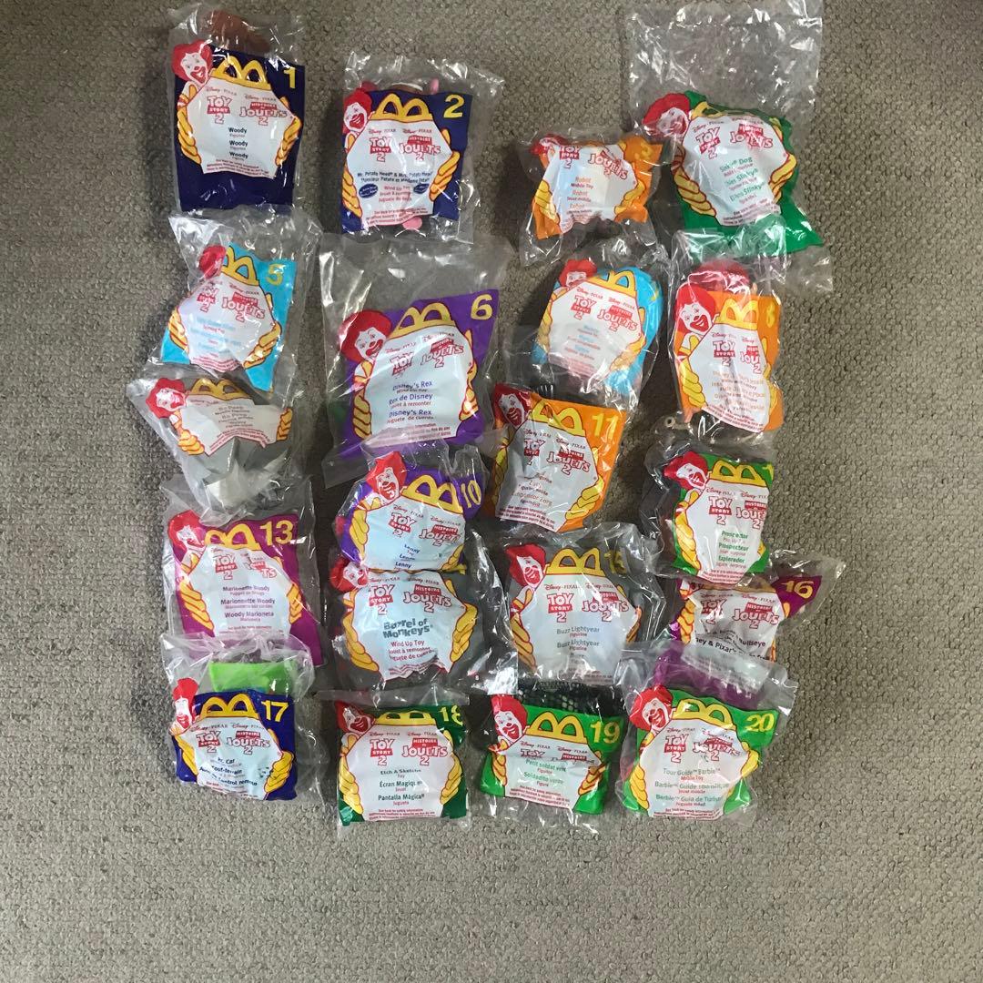 マクドナルド　トイストーリー2 ハッピーセット　アメリカ版 20個セット