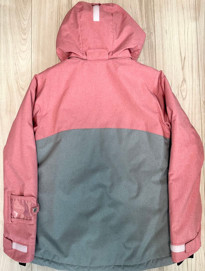 【美品】スキー スノーボードウェア ピンク/グレー 送料無料