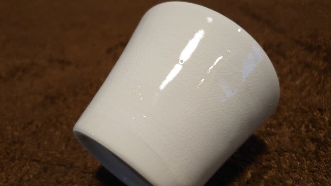 李朝　白磁　そば猪口　蔵出し　１客