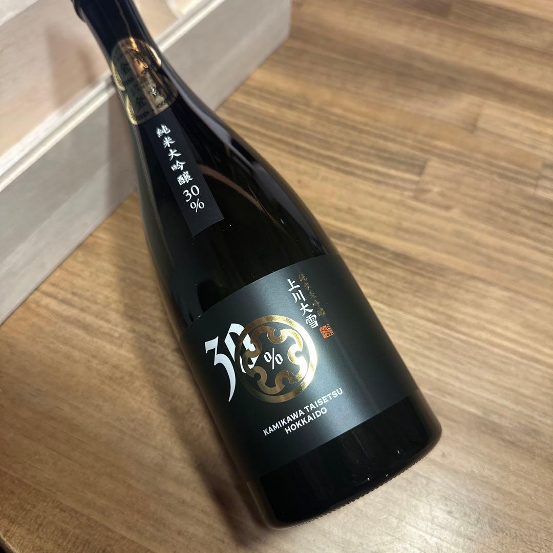 日本酒 720ml 純米大吟醸　上川大雪　30%