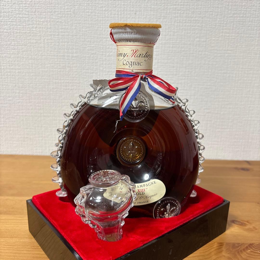 レミーマルタン ルイ13世 コニャック ブランデー バカラボトル クリアケース
