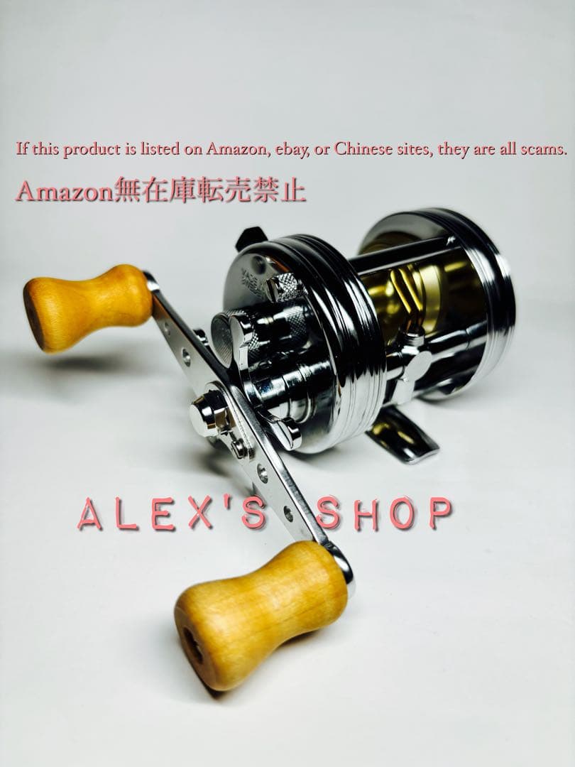 Abu 3500CA &ハンドメイドハンドル、フルセラミックBB、スプールその他