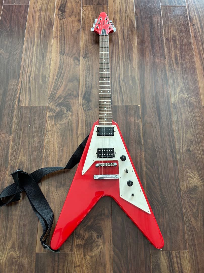 Epiphone by Gibson フライングV 1997 レッド　良音