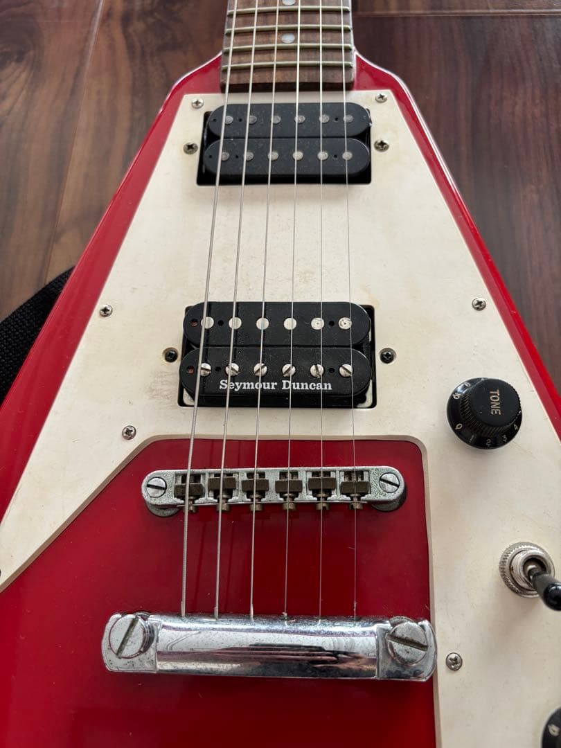 Epiphone by Gibson フライングV 1997 レッド　良音